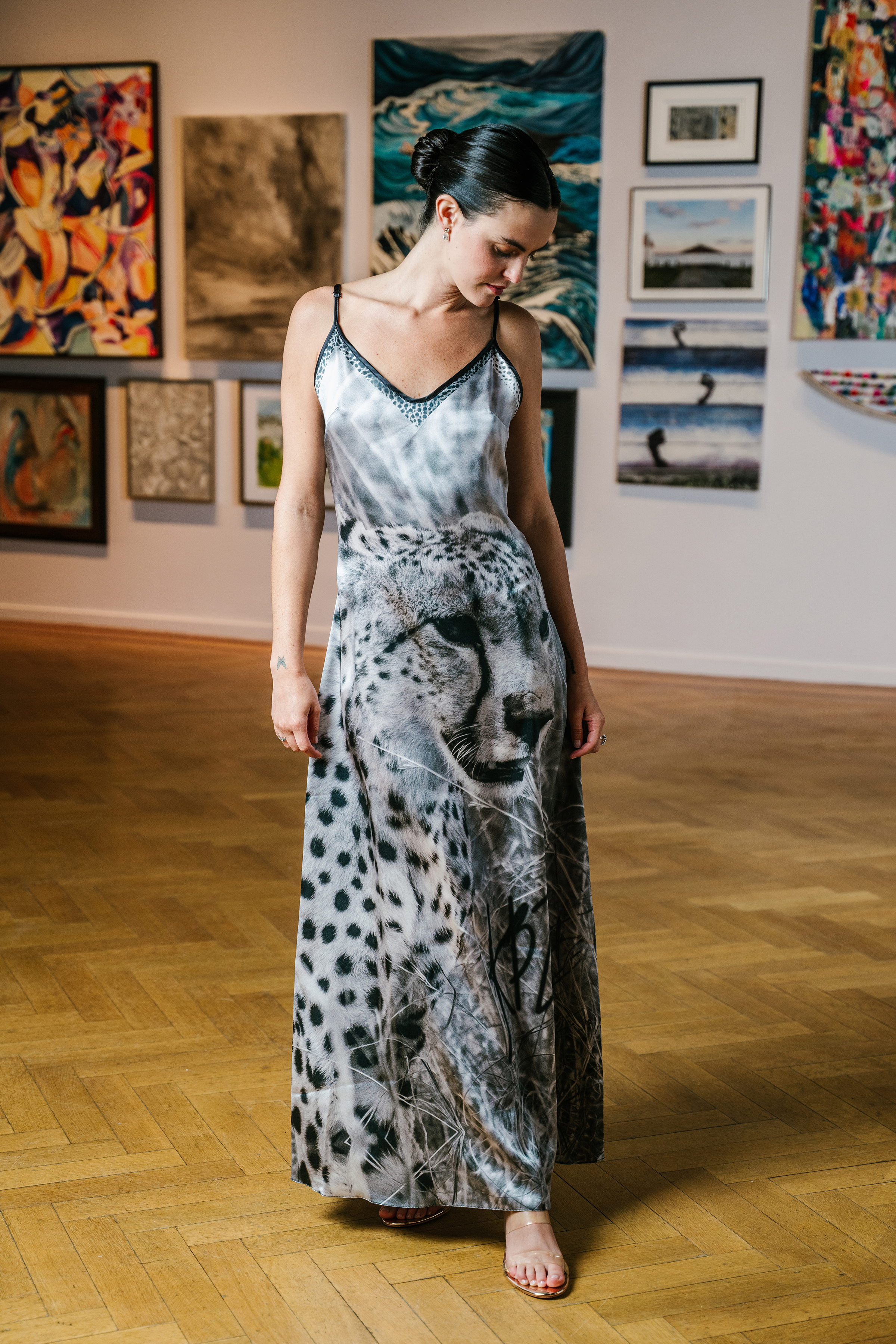 Ulusaba Nocturne Silk Slip Dress