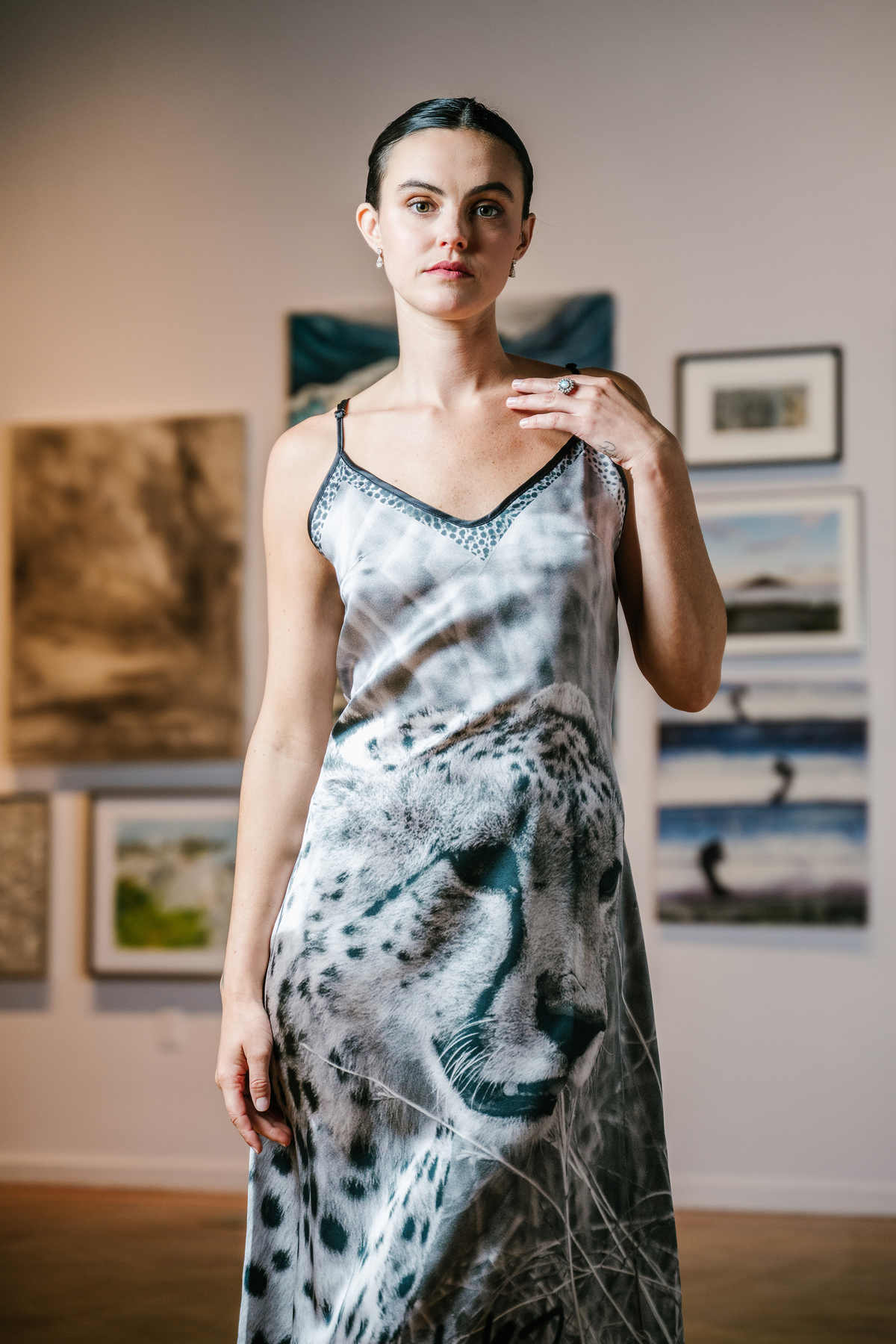 Ulusaba Nocturne Silk Slip Dress