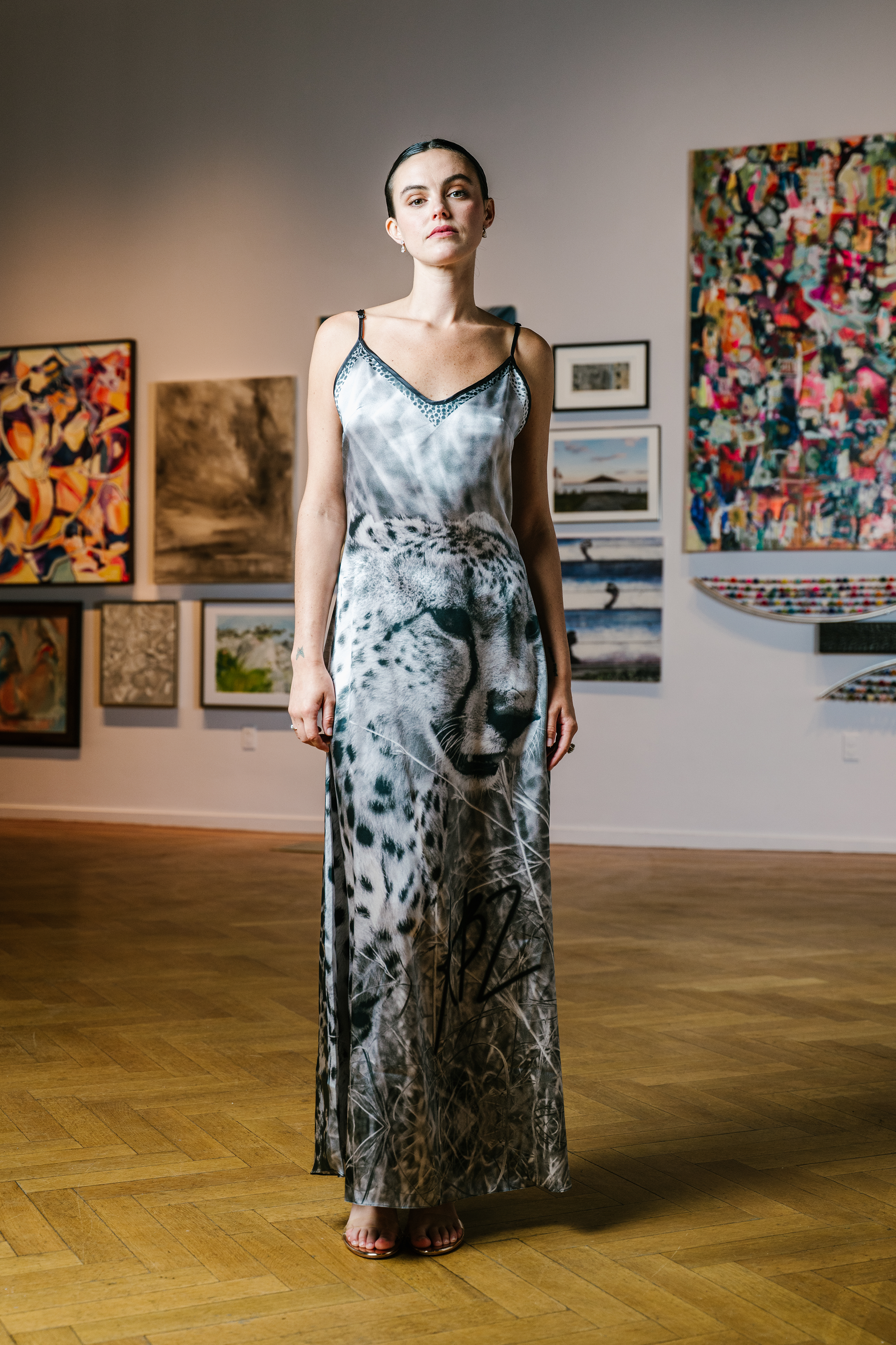 Ulusaba Nocturne Silk Slip Dress