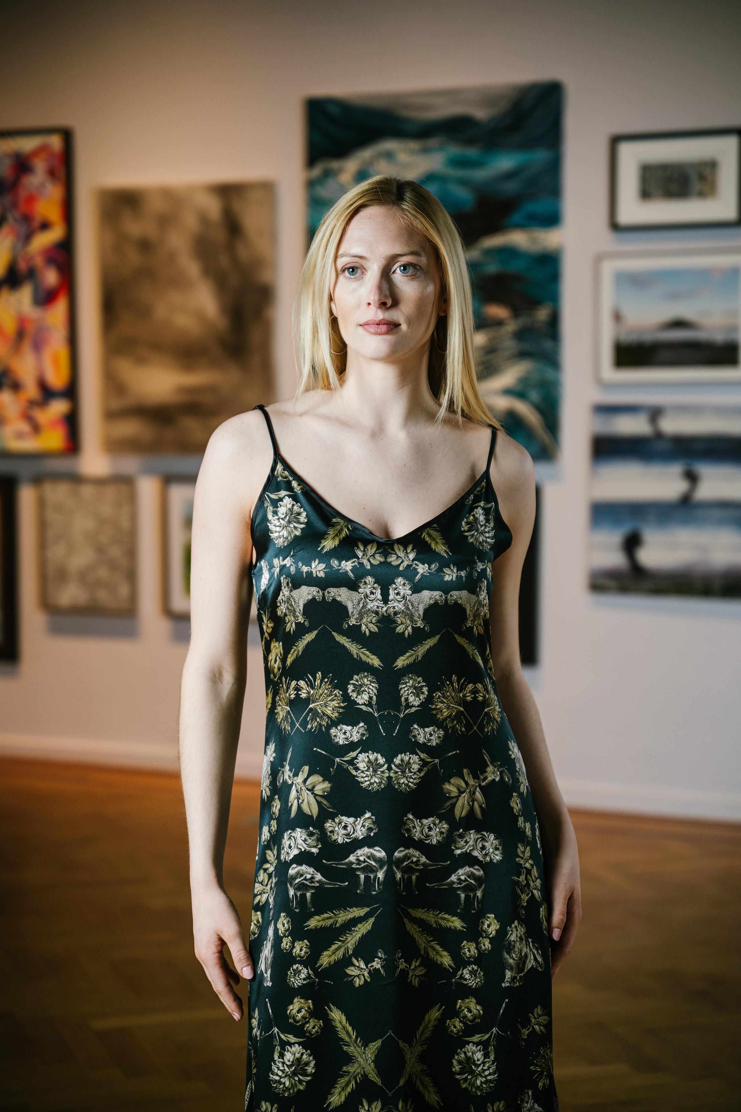 Ulusaba Nocturne Silk Slip Dress