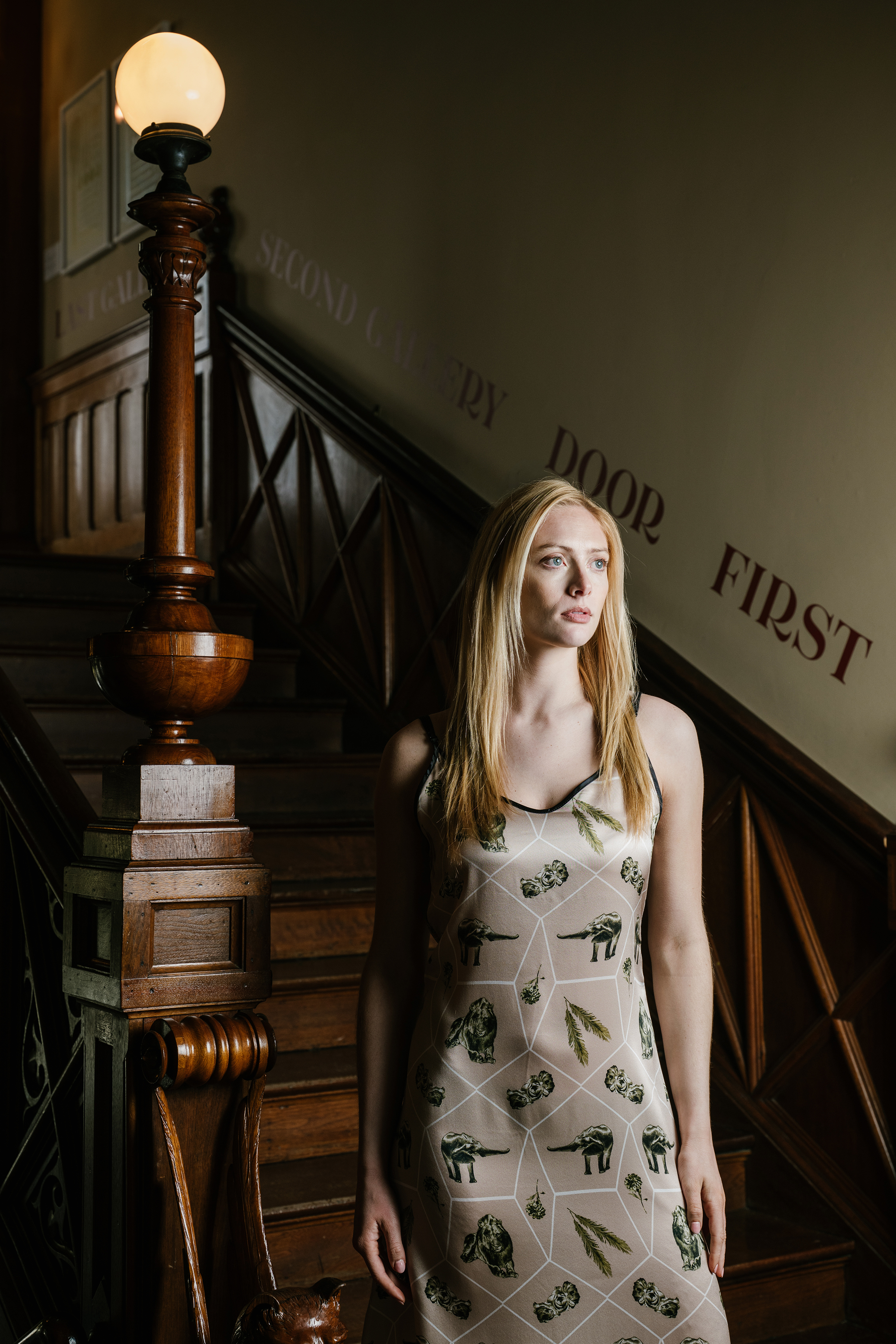 Savannah Lattice Silk Slip Dress