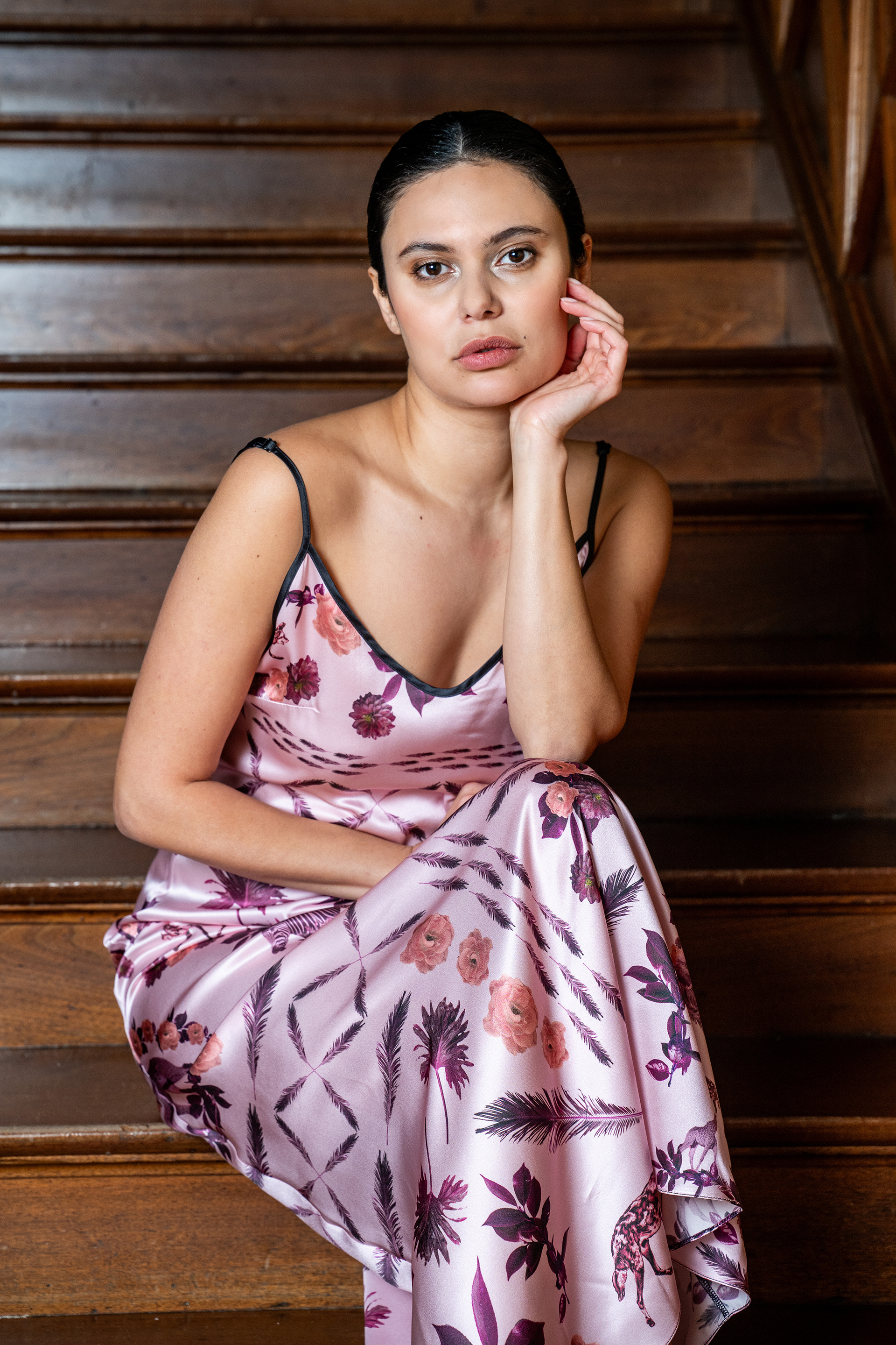 Zara Silk Slip Dress