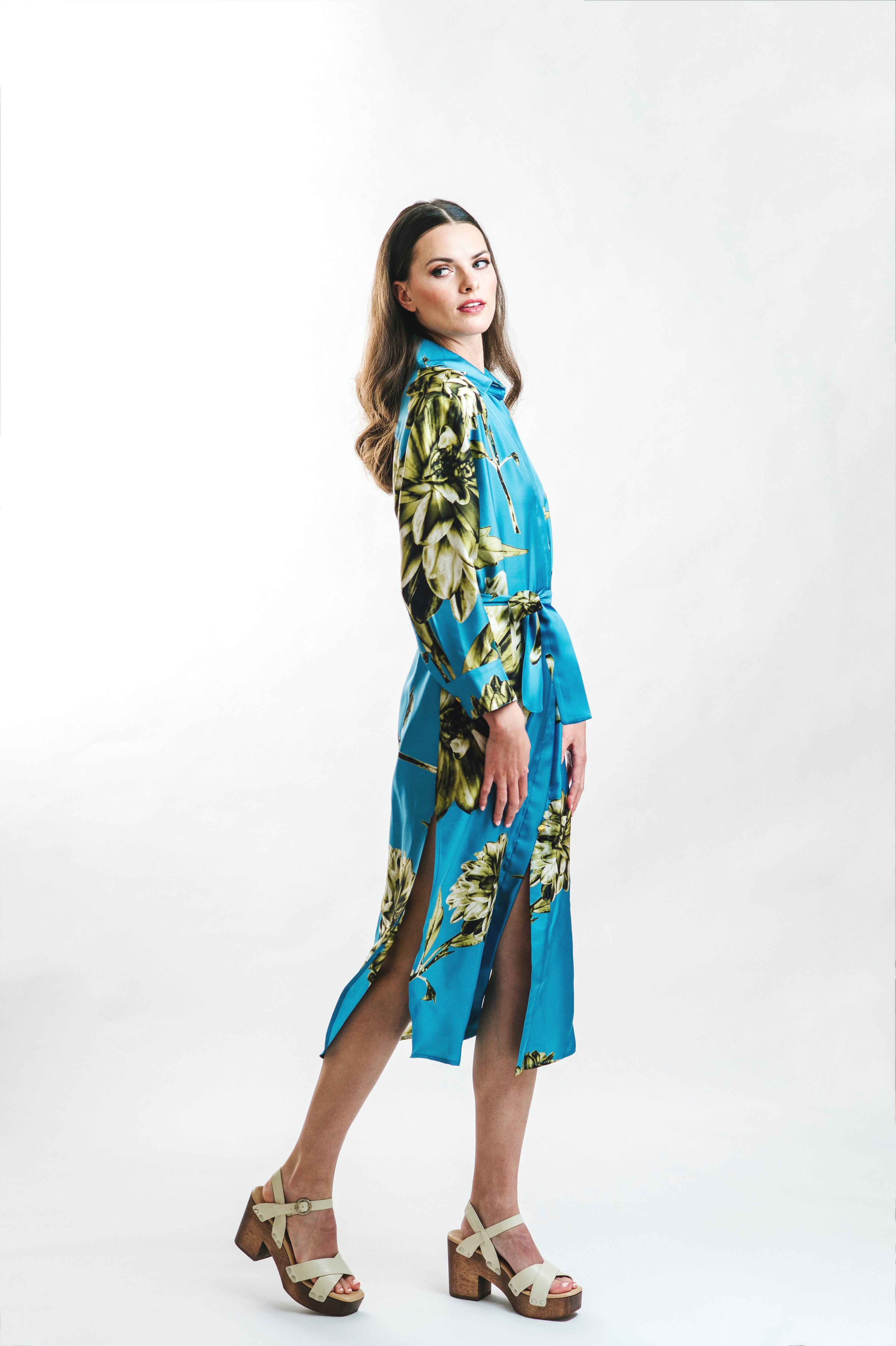 Solea Bloom Shirt Dress