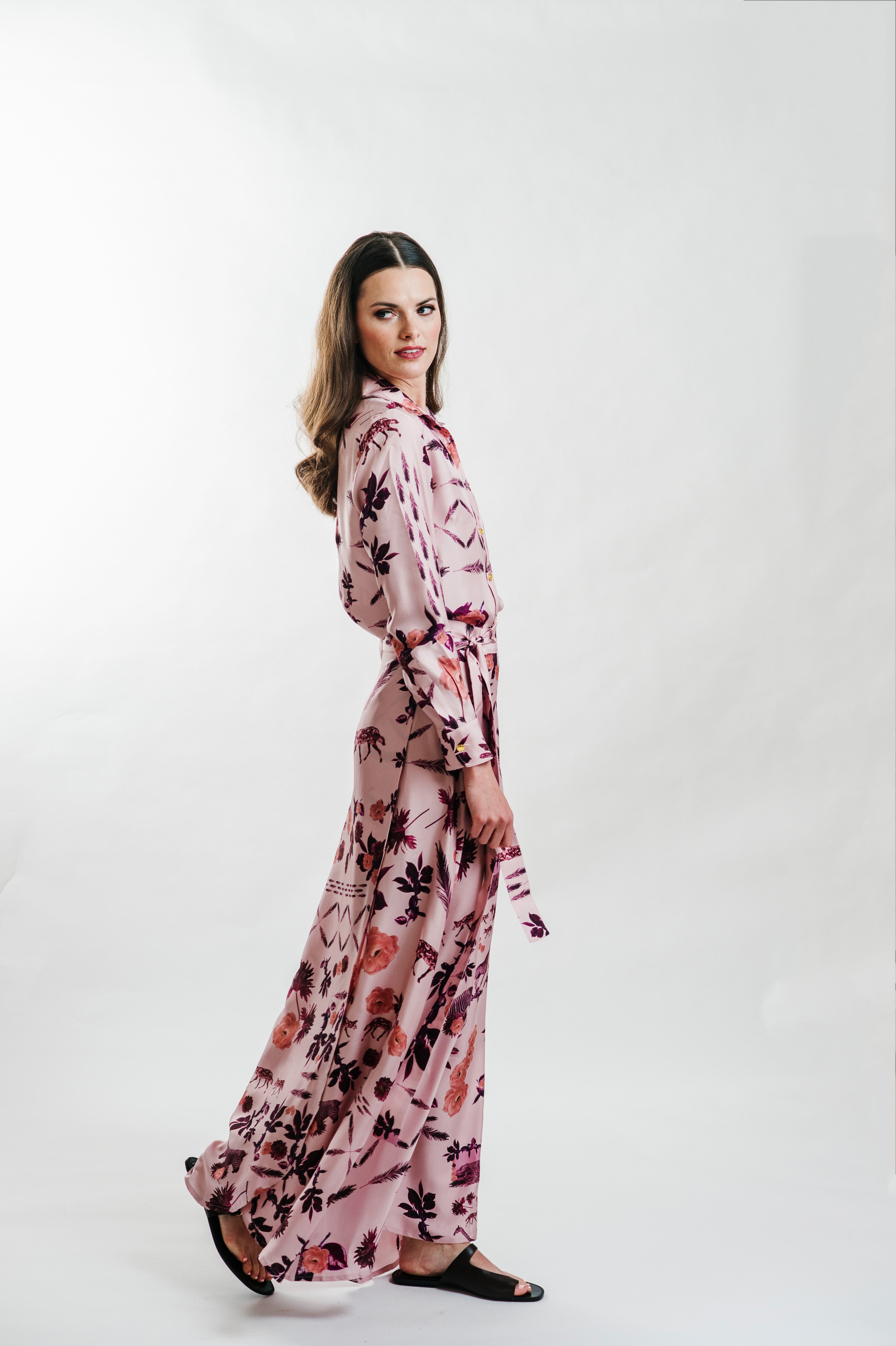 Zara Silk Twill Blouse